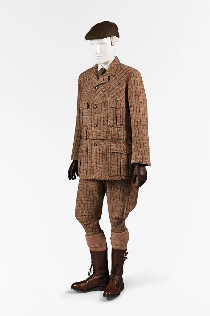 Traje de tweed